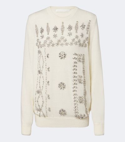 Costarellos Costarellos Madley crystal-embellished sweater