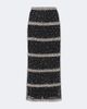 Costarellos Costarellos Marice crystal-embellished midi skirt - 1