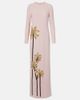 Costarellos Costarellos Nevina crystal-embellished crêpe gown - 1