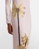 Costarellos Costarellos Nevina crystal-embellished crêpe gown - 5