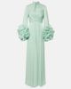 Costarellos Costarellos Ruffled georgette gown - 1