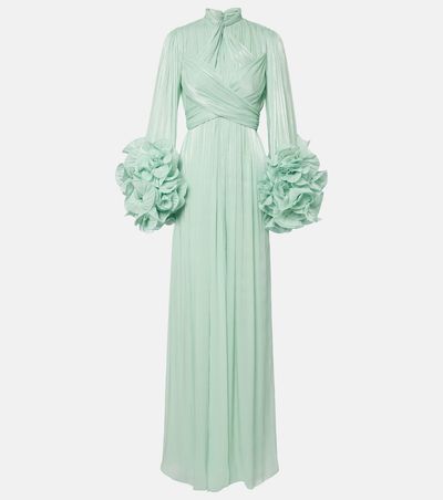Costarellos Costarellos Ruffled georgette gown