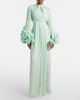 Costarellos Costarellos Ruffled georgette gown - 2