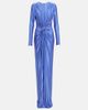 Costarellos Costarellos Swanson satin gown - 1