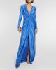 Costarellos Costarellos Swanson satin gown - 2