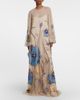 Costarellos Costarellos Yesenia embroidered tulle and lace gown - 2