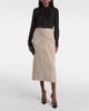 Costarellos Costarellos Zuri ruched sequined midi skirt - 2