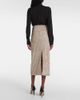 Costarellos Costarellos Zuri ruched sequined midi skirt - 3
