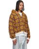 COÛT DE LA LIBERTÉ COÛT DE LA LIBERTÉ Multicolor Lydia 'One Of A Kind' Square Flower Hoodie - 2