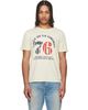 COÛT DE LA LIBERTÉ COÛT DE LA LIBERTÉ Off-White Sammy 'CDLL 76' Embellished S/S T-shirt - 1