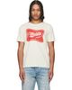 COÛT DE LA LIBERTÉ COÛT DE LA LIBERTÉ Off-White Sammy 'Malibu' Embellished S/S T-shirt - 1