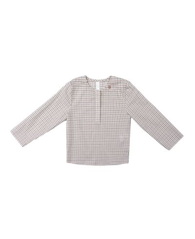 Cottier Cottier Boys' Oz Micro Plaid Shirt