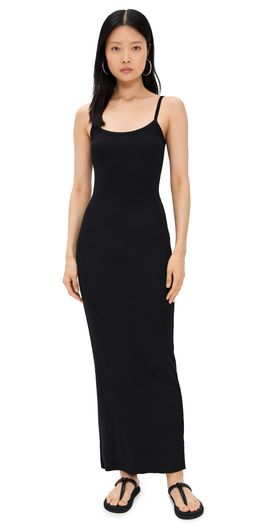 Cotton Citizen Cotton Citizen Verona Spaghetti Maxi Dress Jet Black M