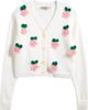 Cotton Emporium Cotton Emporium Kids' Floral Embellished Cardigan - 1