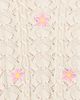 Cotton Emporium Cotton Emporium Kids' Floral Embroidery Pointelle Sweater - 2