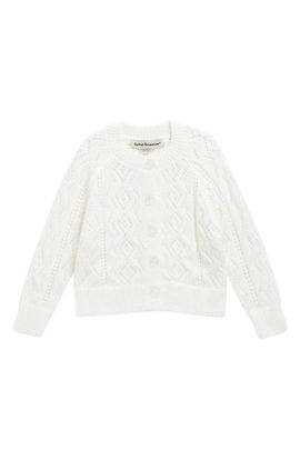 Cotton Emporium Cotton Emporium Kids' Pointelle Cardigan