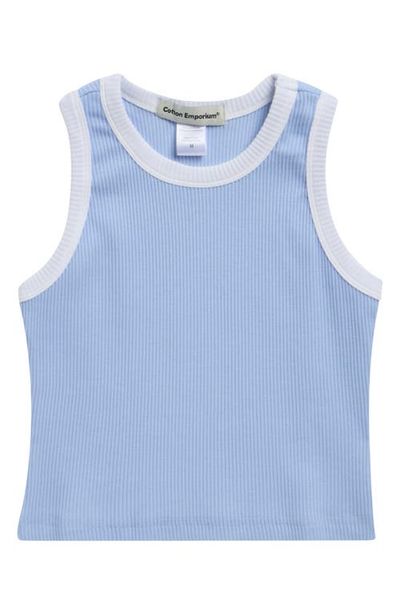 Cotton Emporium Cotton Emporium Kids' Rib Racerback Tank