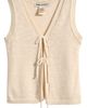 Cotton Emporium Cotton Emporium Kids' Tie Front Vest - 1