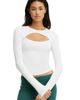COTTON ON BODY COTTON ON BODY Women's Active Keyhole Long Sleeve - 1