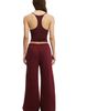 COTTON ON BODY COTTON ON BODY Women's Active Plush Tie Waist Wide Leg Sweatpant - 3