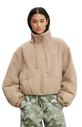 COTTON ON BODY COTTON ON BODY Women's Active Polar Fleece Padded Jacket