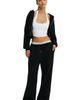 COTTON ON BODY COTTON ON BODY Women's Active Raw Edge Zip Through Hoodie - 2