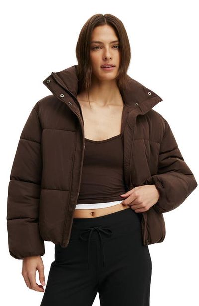 COTTON ON BODY COTTON ON BODY Women's Active The Mother Puffer Removable Hood Jacket