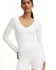 COTTON ON BODY COTTON ON BODY Women's Active Ultra Soft Scoop Neck Long Sleeve - 1