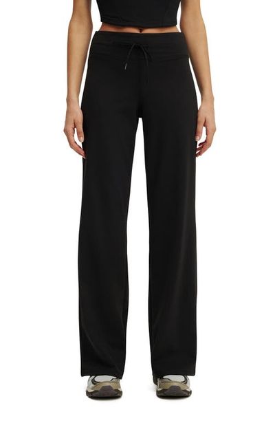 COTTON ON BODY COTTON ON BODY Women's Active Ultra Soft Tie Front Wide Leg Pant