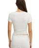 COTTON ON BODY COTTON ON BODY Women's Airy Soft Basque T-Shirt - 4