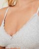 COTTON ON BODY COTTON ON BODY Women's Cotton Lace Triangle Padded Bralette - 4