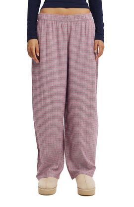 COTTON ON BODY COTTON ON BODY Women's Flannel Barrel Leg Pant