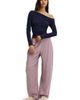 COTTON ON BODY COTTON ON BODY Women's Flannel Barrel Leg Pant - 4