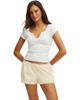 COTTON ON BODY COTTON ON BODY Women's Rib Henley Tee - 1