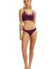 COTTON ON BODY COTTON ON BODY Women's Seamless Longline Lace Trim Bralette - 2