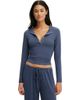 COTTON ON BODY COTTON ON BODY Women's Super Soft Henley Long Sleeve Top - 1