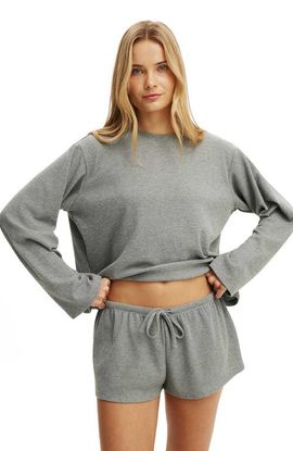 COTTON ON BODY COTTON ON BODY Women's Super Soft Waffle Cheeky Short