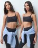 Cotton On Cotton On 2 pack active keyhole crop top in black - 1
