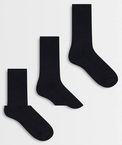 Cotton On Cotton On 3-pack essential socks in black