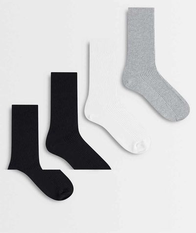Cotton On Cotton On 4 pack everyday socks in multi