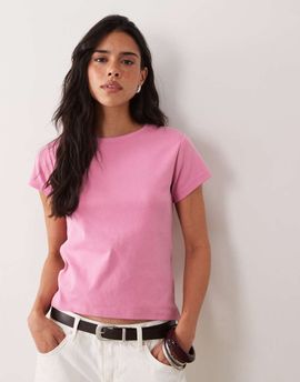 Cotton On Cotton On 90's baby tee in light orchid-Purple
