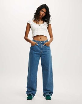 Cotton On Cotton On 91 straight jeans in blue