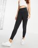 Cotton On Cotton On active contrast stitch 7/8 leggings in black - 4