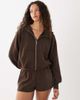 Cotton On Cotton On Active ultimate track jacket in french roast - part of a set-Brown - 1
