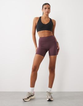 Cotton On Cotton On active ultra soft contour shorts in italian plum-Purple
