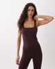 Cotton On Cotton On Active ultra soft square neck tank in italian plum-Purple - 1