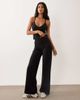 Cotton On Cotton On active ultra soft tri crossback cami in black - 2