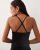 Cotton On Cotton On active ultra soft tri crossback cami in black - 3
