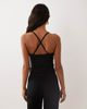 Cotton On Cotton On active ultra soft tri crossback cami in black - 4