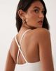 Cotton On Cotton On active ultra soft tri crossback cami in coconut milk-White - 3